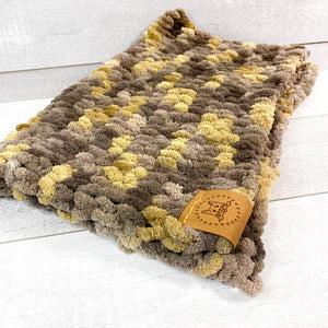 "Sunflower" Knit Blanket