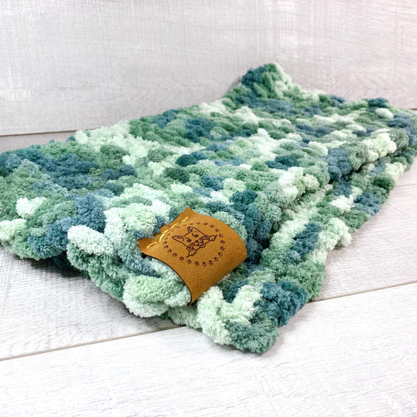 "Birch" Knit Blanket