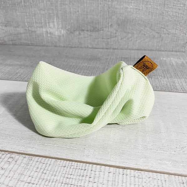 Pastel Green Cooling Infinity Scarf